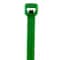 Panduit Cable Tie, 8 in L, 2 in Max Bundle Dia., Green, Nylon 6/6, 18 lb Strength, 1000 PK PLT2M-M5 - alternate 2